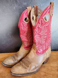 lot 65 image: Western Boots Made by Boulet in Canada