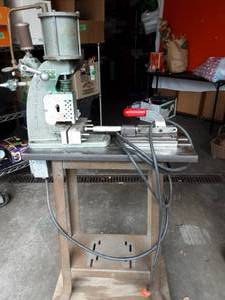 lot 2 image: Plasti-Cor Plastic Press By Simplomatic Mfg.