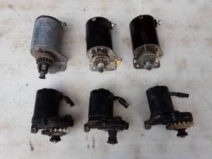 lot 11 image: 6-12 Volt Starter Motors For Lawn Mowers & Related Equipment