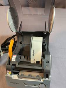 lot 89 image: Brother QL-500 P Touch Thermal Label Printer W Power Cable