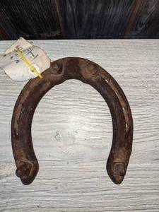 lot 45 image: Antique Draft Horse Horseshoe For Ice, Logging