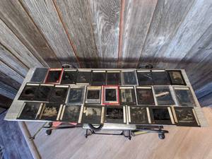 lot 46 image: Collection of Magic Lantern Glass Slides, Famous Artists