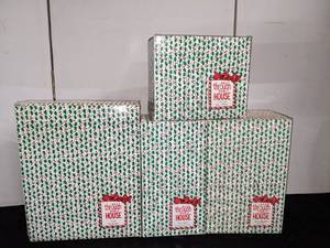 lot 123 image: 4 All Through the House Christmas Figurines, New