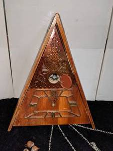 lot 174 image: 1970s Mayak Russian A Frame Cuckoo Clock