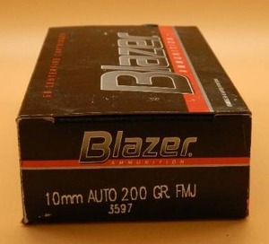 Blazer 10 MM Auto Ammo