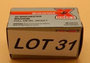 22 Winchester Magnum Ammo
