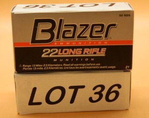 .22 Long Rifle Ammo