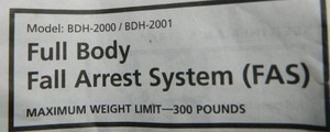 Big Dog Tree Stands Full Body Fall Arrest System