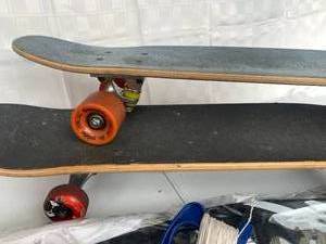 lot 46 image: Skateboards and Kites