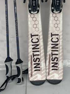 lot 51 image: Downhill skis and poles