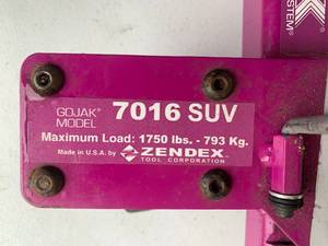 lot 66 image: Zendax Tool GoJack Faster Caster System