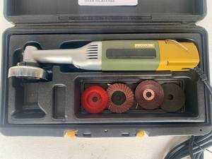 lot 71 image: Proxxon Angle GrinderMini chainsaw