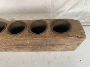 lot 105 image: Antique Primitive Mexican 12 Cup Sugar Mold