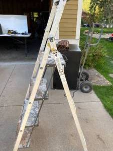 lot 69 image: 4 Step Painters Ladder