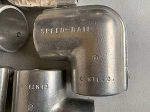 lot 130 image: Speedrail connectors pipe and flanges