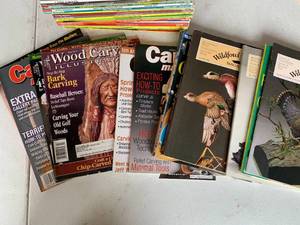 lot 159 image: Woodcarver Magazines