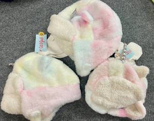 3 Girls Unicorn Hat &amp Mitten Sets