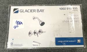 Glacier Bay Tub and Shower Hardware Set