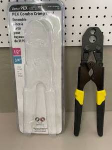 Apollo 12 in. and 34 in. PEX Crimp Tool.