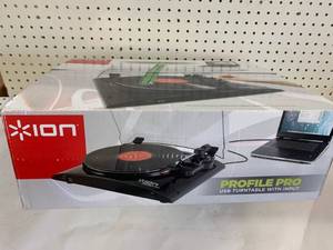 New Ion Profile Pro USB Turntable Record Player