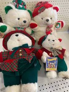 Vintage Kmart Holiday Bears
