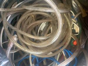 25 Pounds of Rope Lighting & Ext Cords
