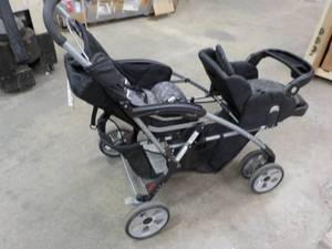 Safety Double Stroller...