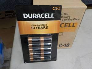 Case of 80 Duracell C10 Batteries...