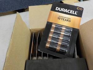 Case of 60 Duracell C10 Batteries...