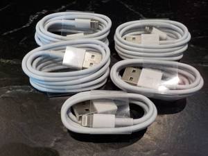5 Lightening Cables for iPhone X, 8...