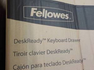 Fellows Desk Ready Keyboard Drawer,...