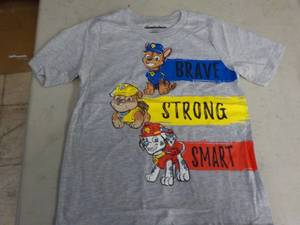 2 Nickelodeon Paw Patrol size 7 T-s...