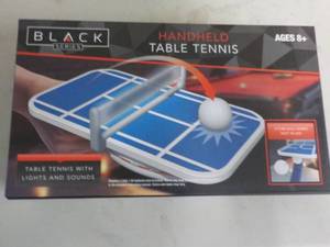 Black Series Handheld Table Tennis...