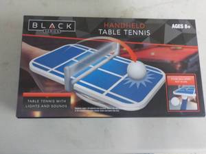 Black Series Handheld Table Tennis...