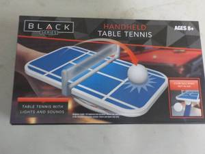 Black Series Handheld Table Tennis...