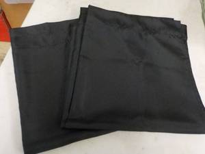 Black Curtains 2 Panels 28 x 64...