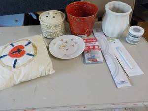 Potpourri Crock, Tin Pail, Planter ...