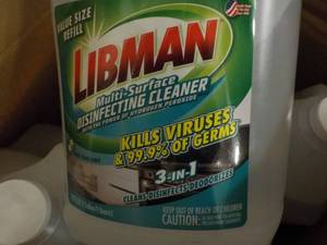 4 Gallon Libman Disinfecting Cleane...