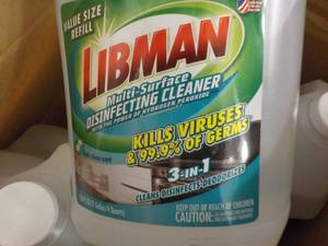 4 Gallon Libman Disinfecting Cleane...
