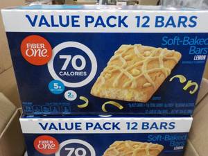 48 Fiber One Lemon Bars...