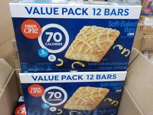 48 Fiber One Lemon Bars...