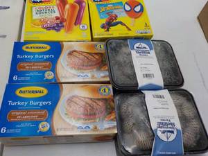 Assortment of Frozen Food...