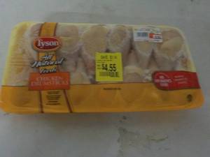 3 pkgs Frozen Chicken Drumsticks...