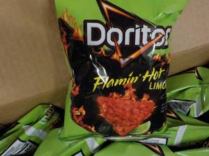 3 Cases Doritos Flamin Hot Limon Ch...