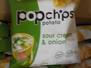 2 Cases Pop Chips Sour Cream and On...