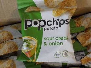 2 Cases Pop Chips Sour Cream and On...