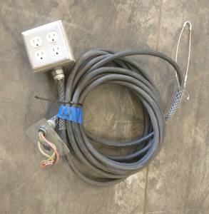 lot 10 image: Warehouse Electrical drop cord 32 ft long