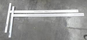 lot 13 image: Two 48 Drywall T Squares