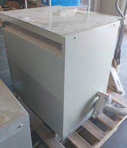 lot 17 image: GE Transformer 75kVA 3ph 240480V
