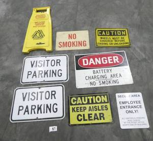 lot 87 image: Warehouse Signage lot